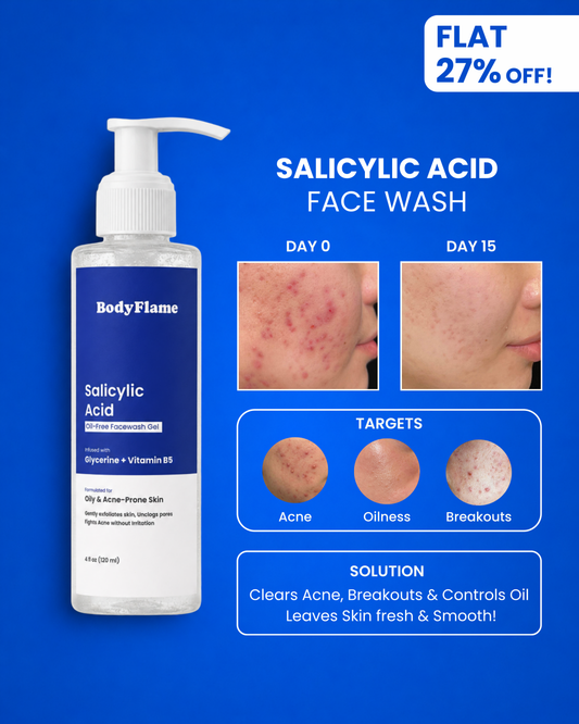 Bodyflame™ - Salicylic Acid Gel Facewash